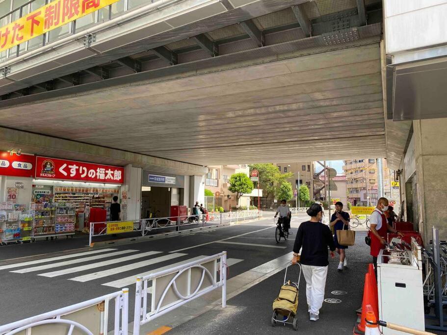 5Ldk3Toilets: 最近の駅6分・スカイツリー電車1分・浅草電車4分・Nrt電車60分 Lägenhet Tokyo prefektur Exteriör bild